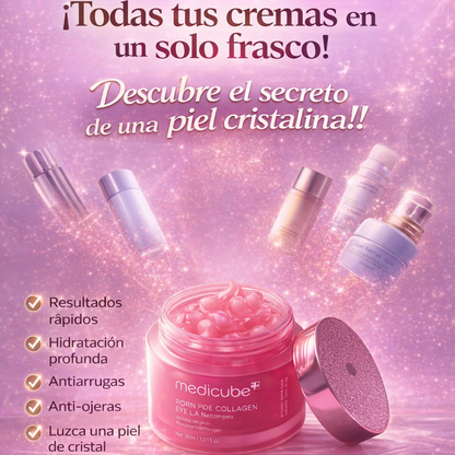 Medicube Crystal Glow™ - La rutina coreana para una piel luminosa y sin manchas