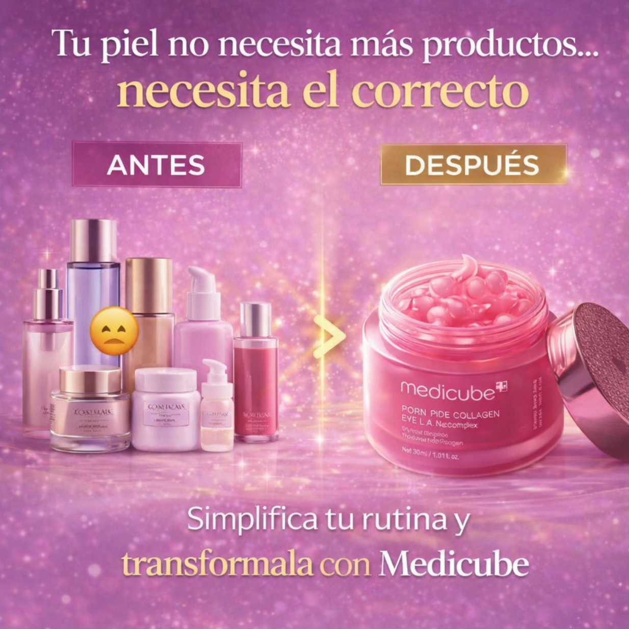 Medicube Crystal Glow™ - La rutina coreana para una piel luminosa y sin manchas