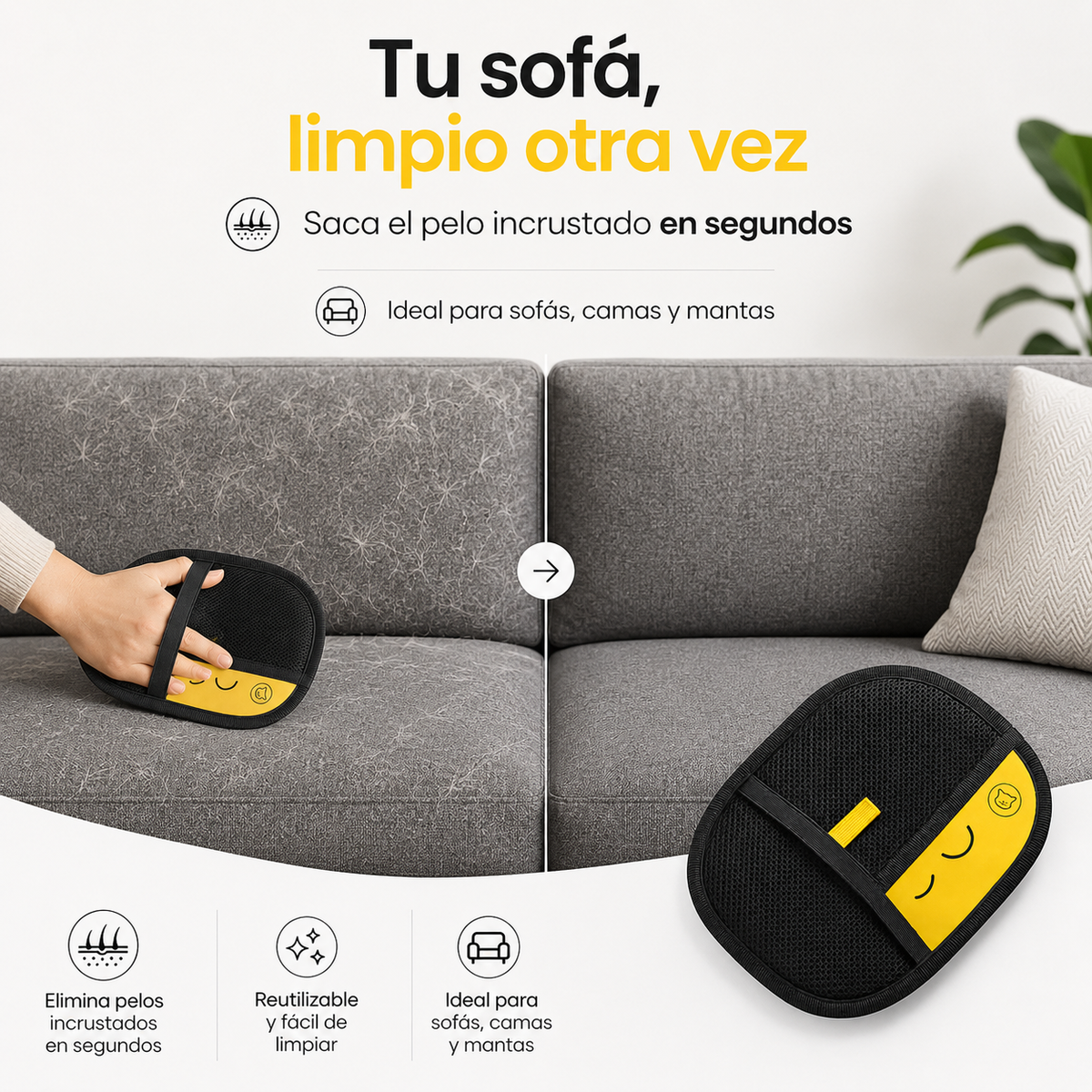 REMOVEHAIR™- Guantes para eliminar el pelo de mascotas