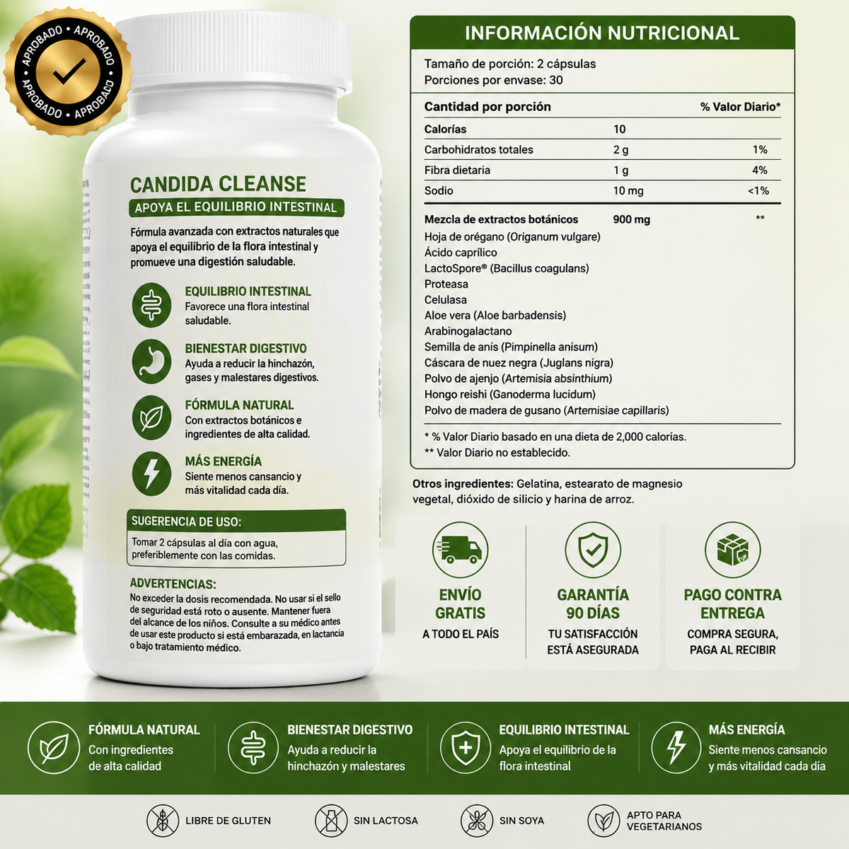BioCleanse™ Limpieza Digestiva Avanzada